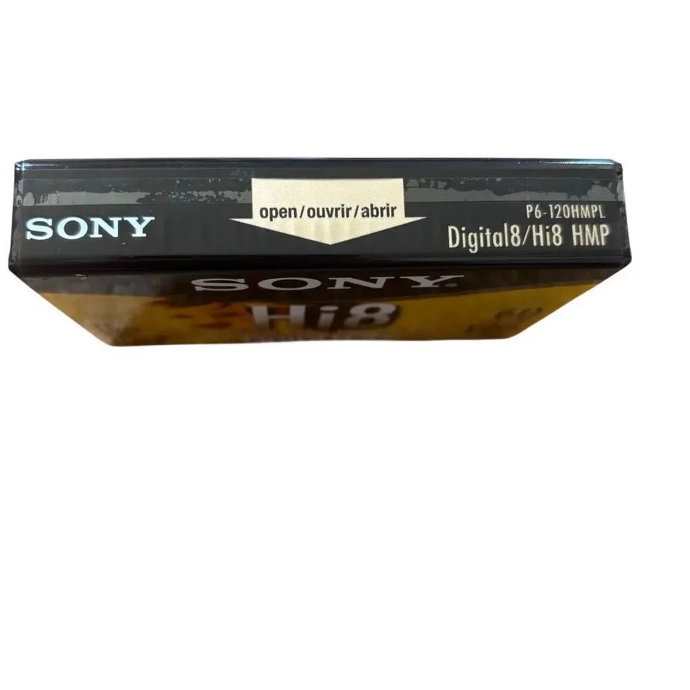 Sony Digital8/Hi8 P6-120HMPL Blank Video Tape